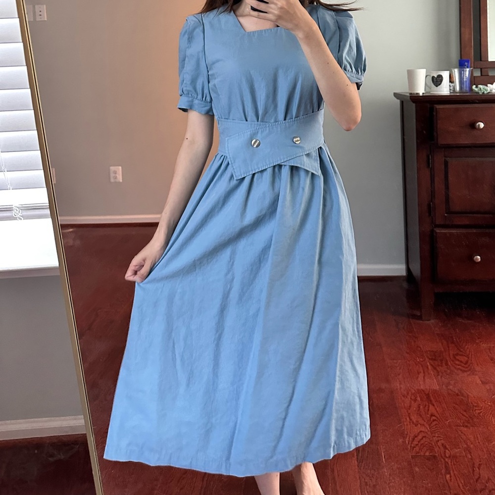 Elegant Blue Dress